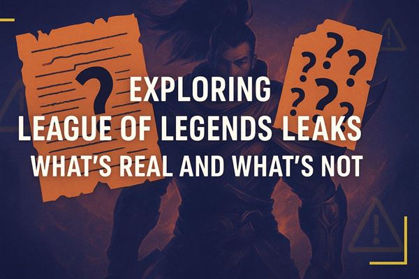 Exploring league of legends leaks - what's real and what's not