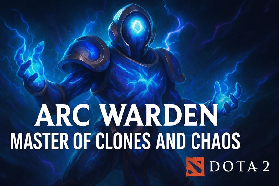 Arc warden - master of clones and chaos in dota 2